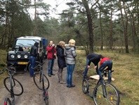 Steppen met route