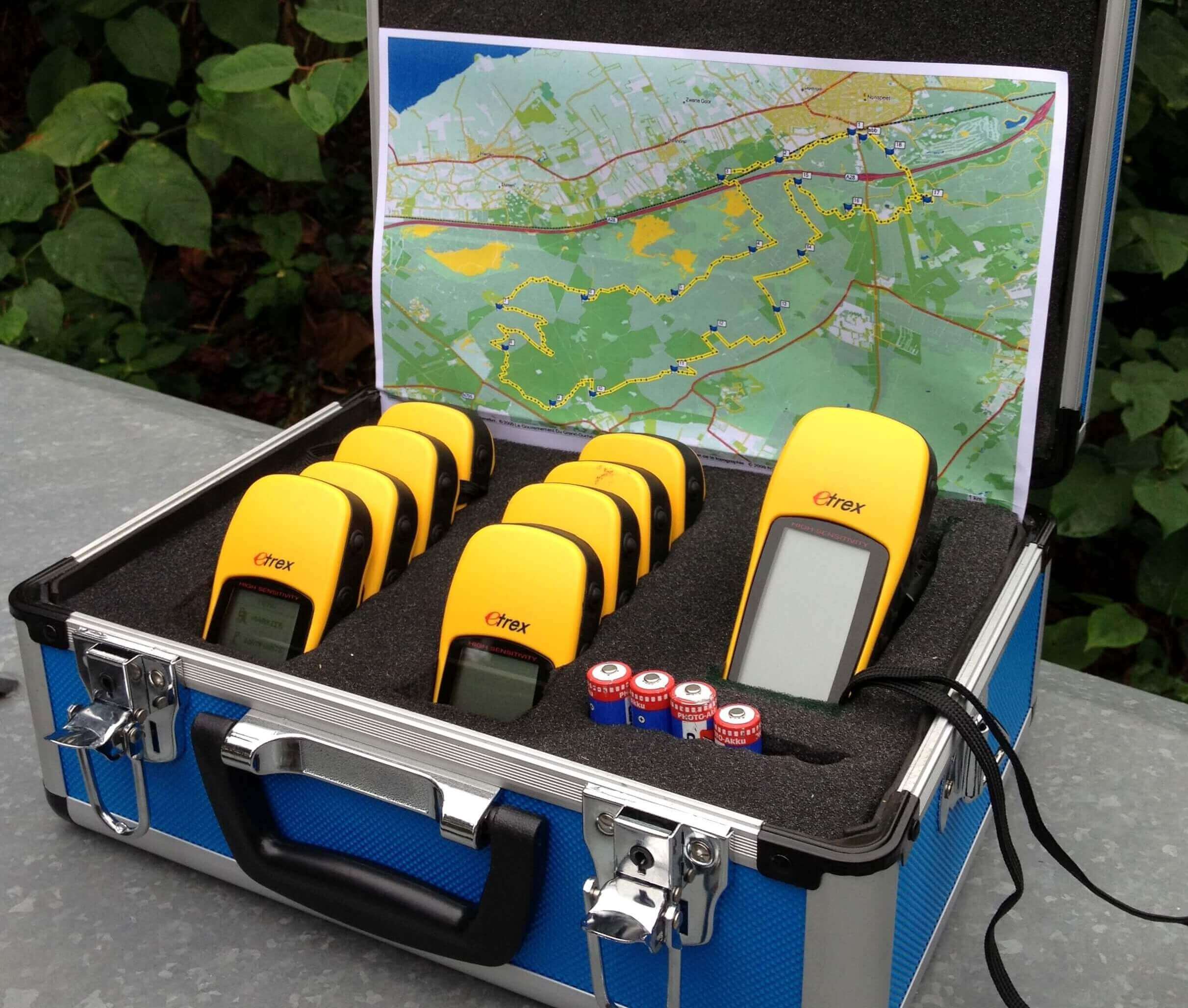Foto van een GPS